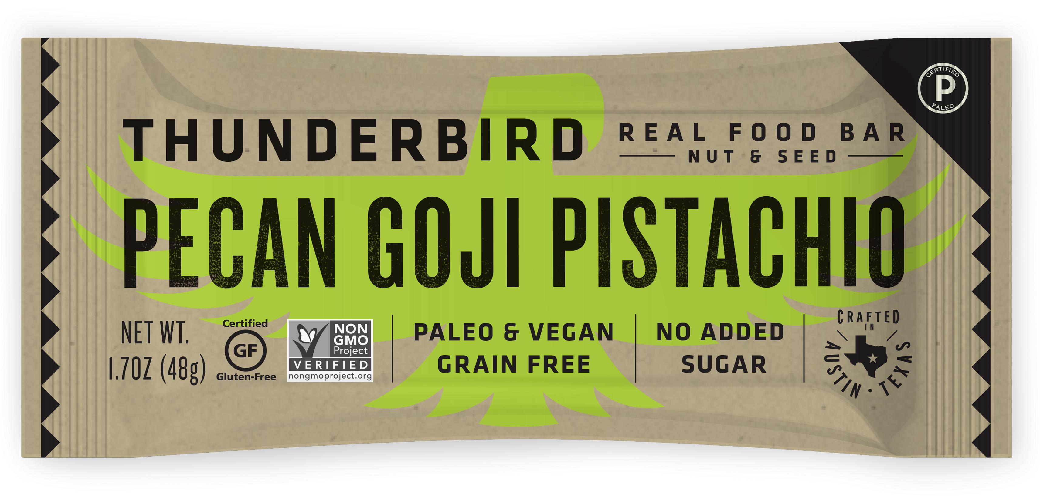 Pecan Goji Pistachios - Thunderbird Gluten Free Non-gmo Vegan Hazelnut Coffee (4320x1968), Png Download