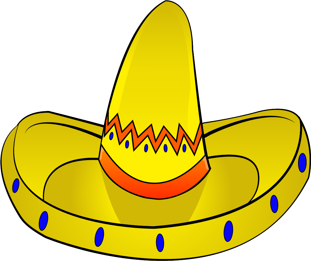 Vietamme Tiistaina Sombrero Mexicano Png (1081x908), Png Download