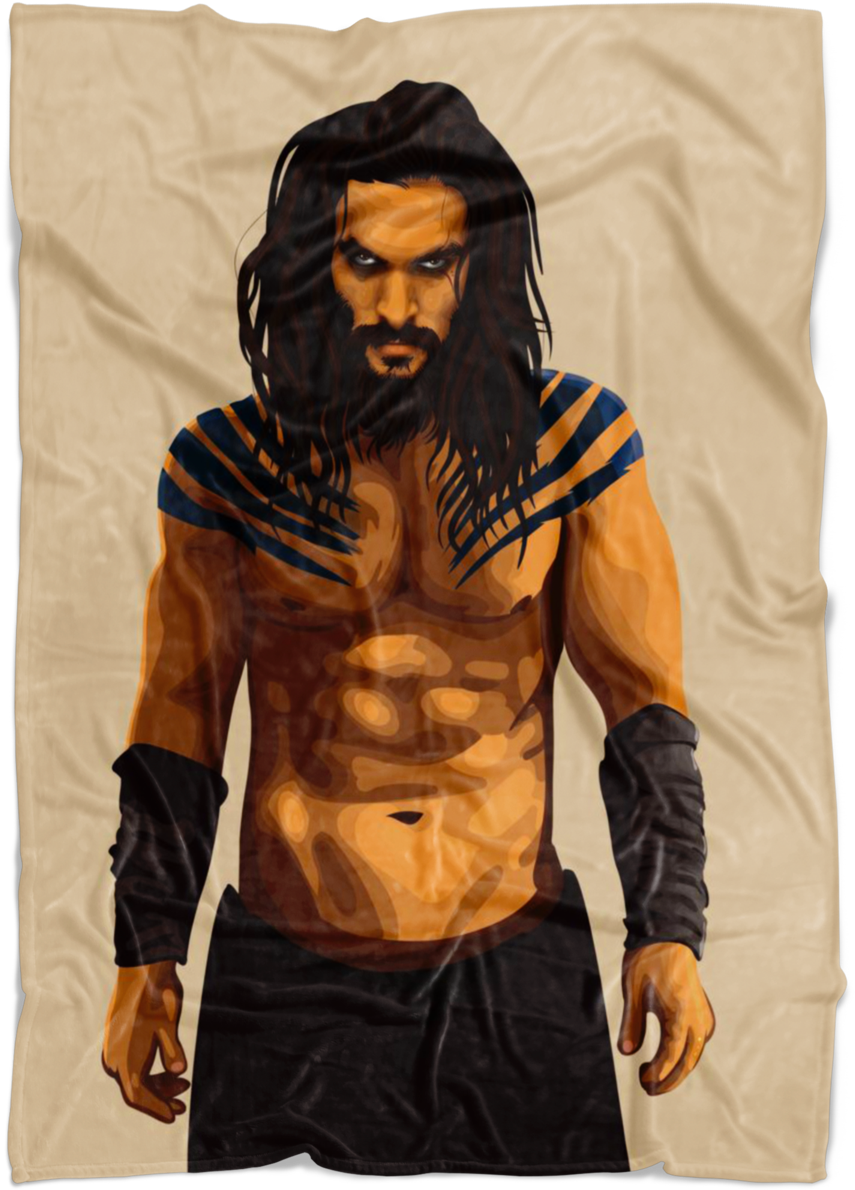 Download Let Your Hair Down Khal Drogo Jason Momoa Fleece