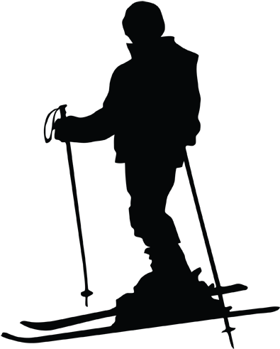 Skier Black - Harbour Bar - Free Transparent PNG Download - PNGkey