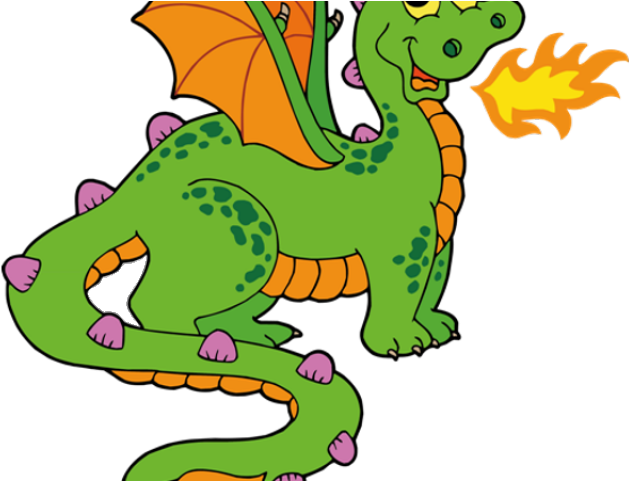 Download Cute Dragon Clipart - Cartoon Dragon Transparent Background ...