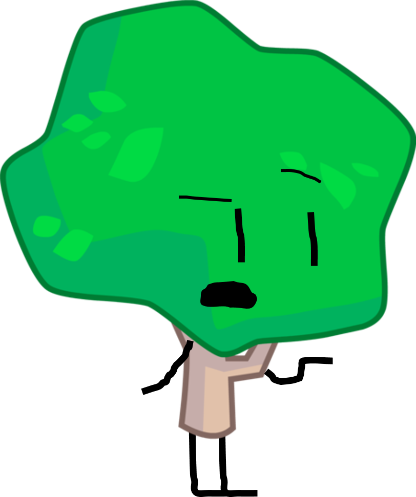 Download Tree - Bfb Tree Intro 2 PNG Image with No Background - PNGkey.com