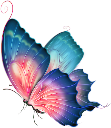 Download Angel Wings Butterfly Editing Picsart Pretty Www Picturesboss -  Beautiful Butterfly Png PNG Image with No Background 