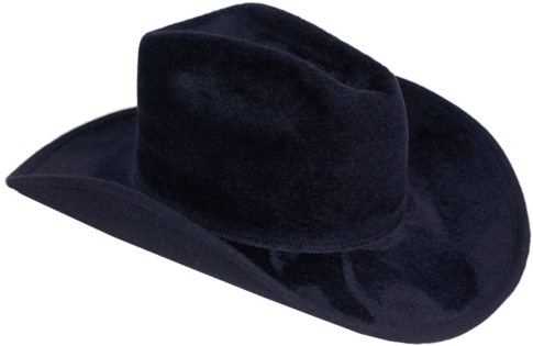 Download Cowboy Hat In Midnight Angora - Cowboy Hat PNG Image with No ...