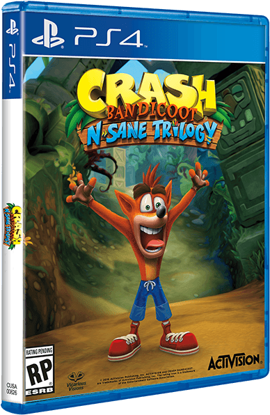 Playstation Exclusive , - Crash Bandicoot N Sane Ps4 - Free Transparent ...