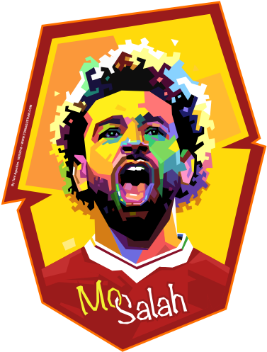 Download Mo Salah Pop Art - Mohamed Salah Pop Art PNG Image with No ...