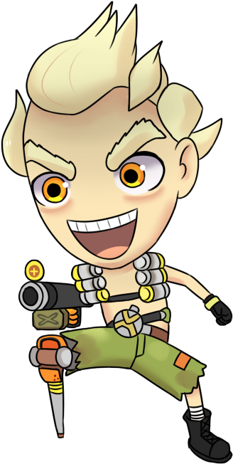 How to Draw Junkrat, Overwatch