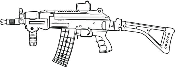 Ak47 Spetsnaz - Aeg - Ak-47 - Free Transparent PNG Download - PNGkey