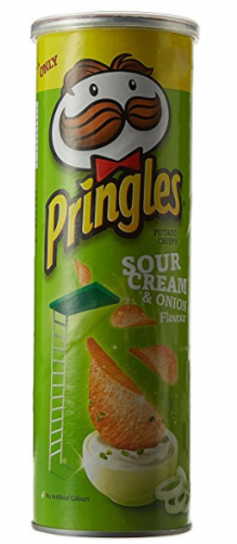 Pringles Sour Cream And Onion - Pringles Potato Chips, Sour Cream And ...