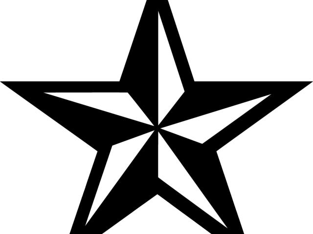 Download Nautical Star Tattoos Clipart Compass - Star Of Texas PNG ...