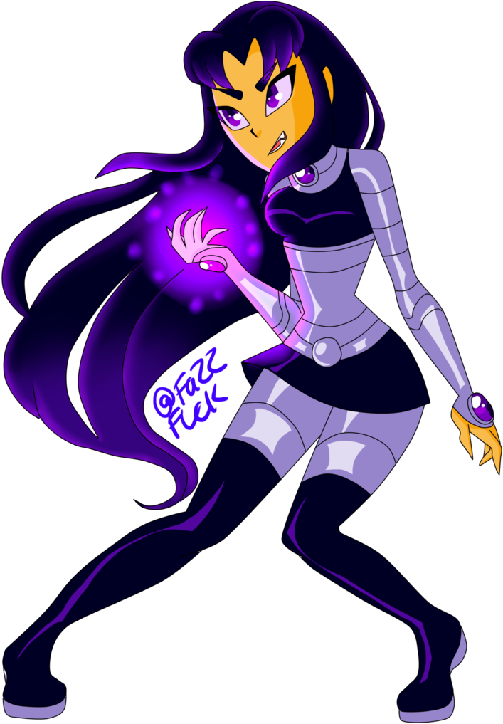 black fire from teen titans anime