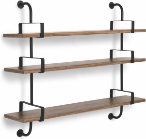 Download Démon 3 Bookshelves Gubi Wood American Walnut, - Gubi ...