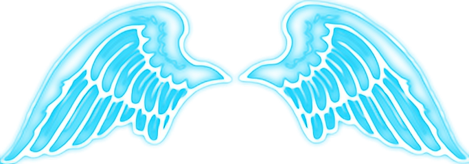 Download Asas Wings Blue Azul Neon Alas Neon Png Image With No Background Pngkey Com