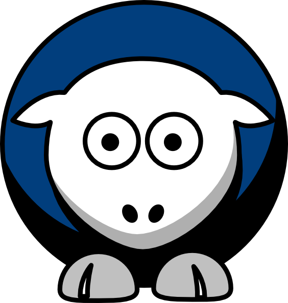 Original Png Clip Art File Sheep Tampa Bay Lightning (564x594), Png Download