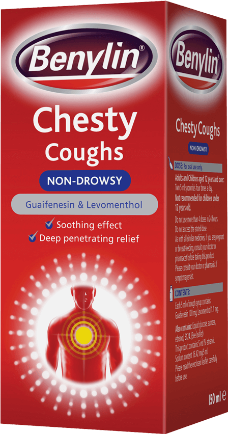 Download Benylin Chesty Cough Non Drowsy PNG Image with No Background ...