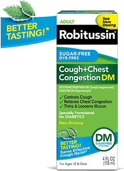 Download Sugar-free Cough Chest Congestion Medicine, Dm - Robitussin ...