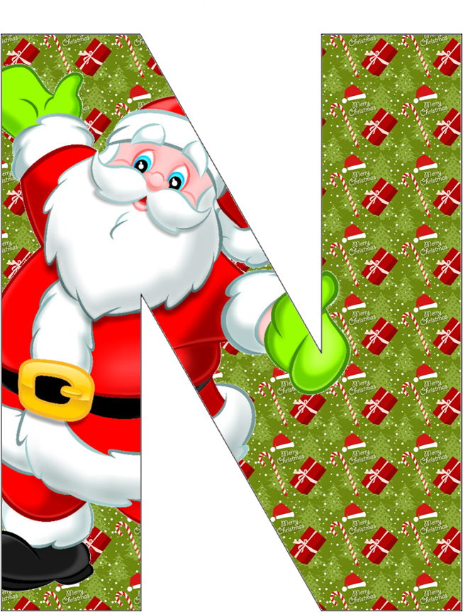 Download Ch B * * De Katia Artes - Letter M Christmas Theme PNG Image ...