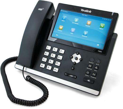 Download Office Phone Service - Yealink Sip-t42g Voip Phone PNG Image with  No Background 