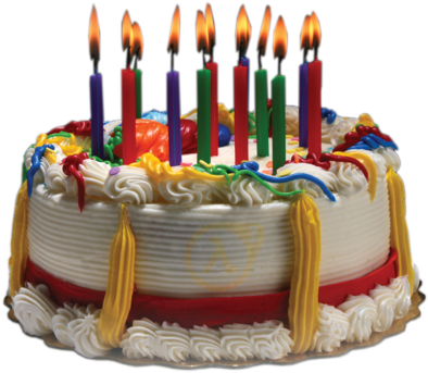 Cake birthday PNG transparent image download, size: 2876x2938px