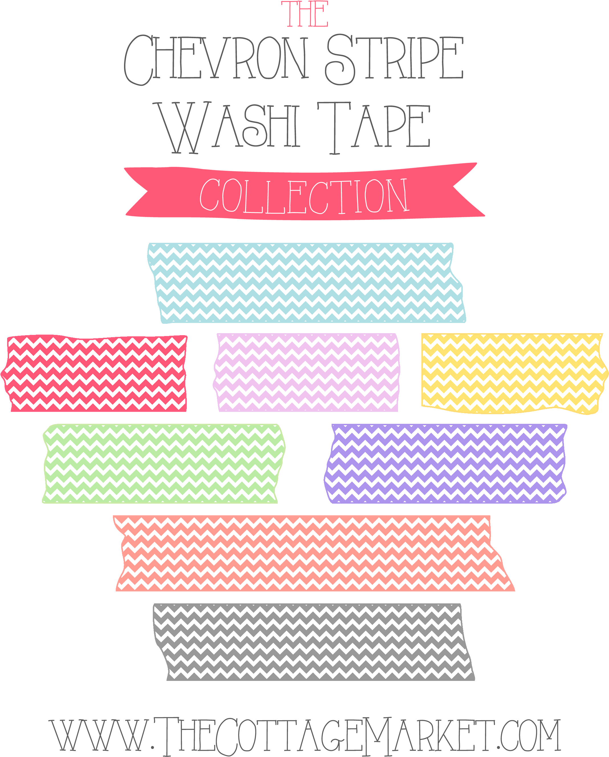 Download Free Chevron Strip Washi Tape Collection Washi Tape Strips Png Png Image With No Background Pngkey Com