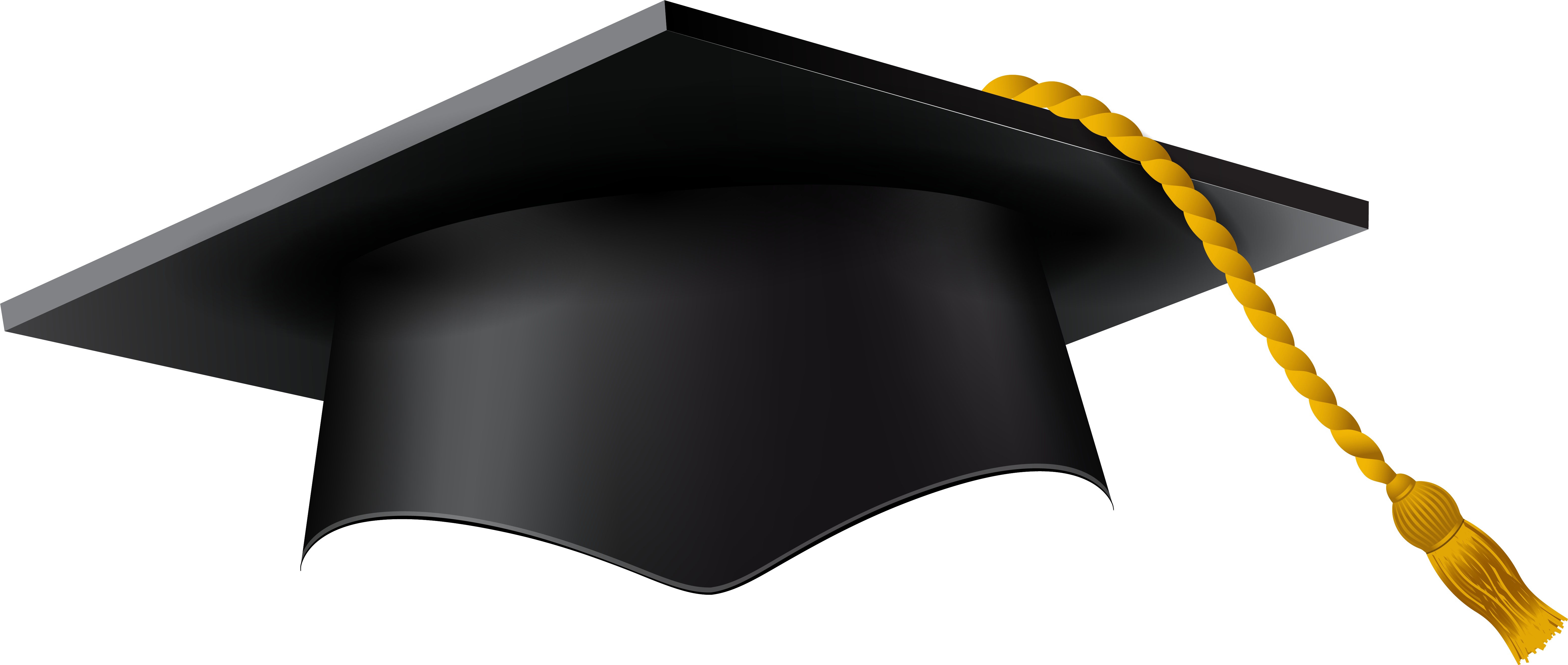 Download Graduation Cap Black - Graduation Cap Vector Png - Free Transparent PNG Download - PNGkey