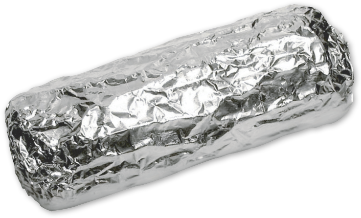 Burritos - Burrito Aluminium (789x679), Png Download
