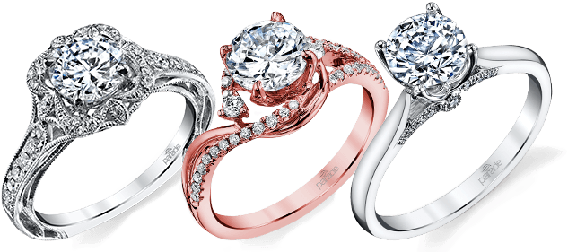 Download Engagement Rings - Bacio Jewels 925 Silver Round Cut White Cz ...