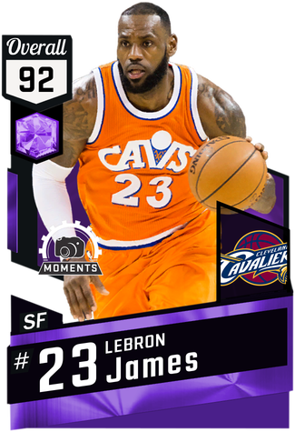 Download Lebron James Amethyst Card - Nba 2k18 Gilbert Arenas PNG Image ...