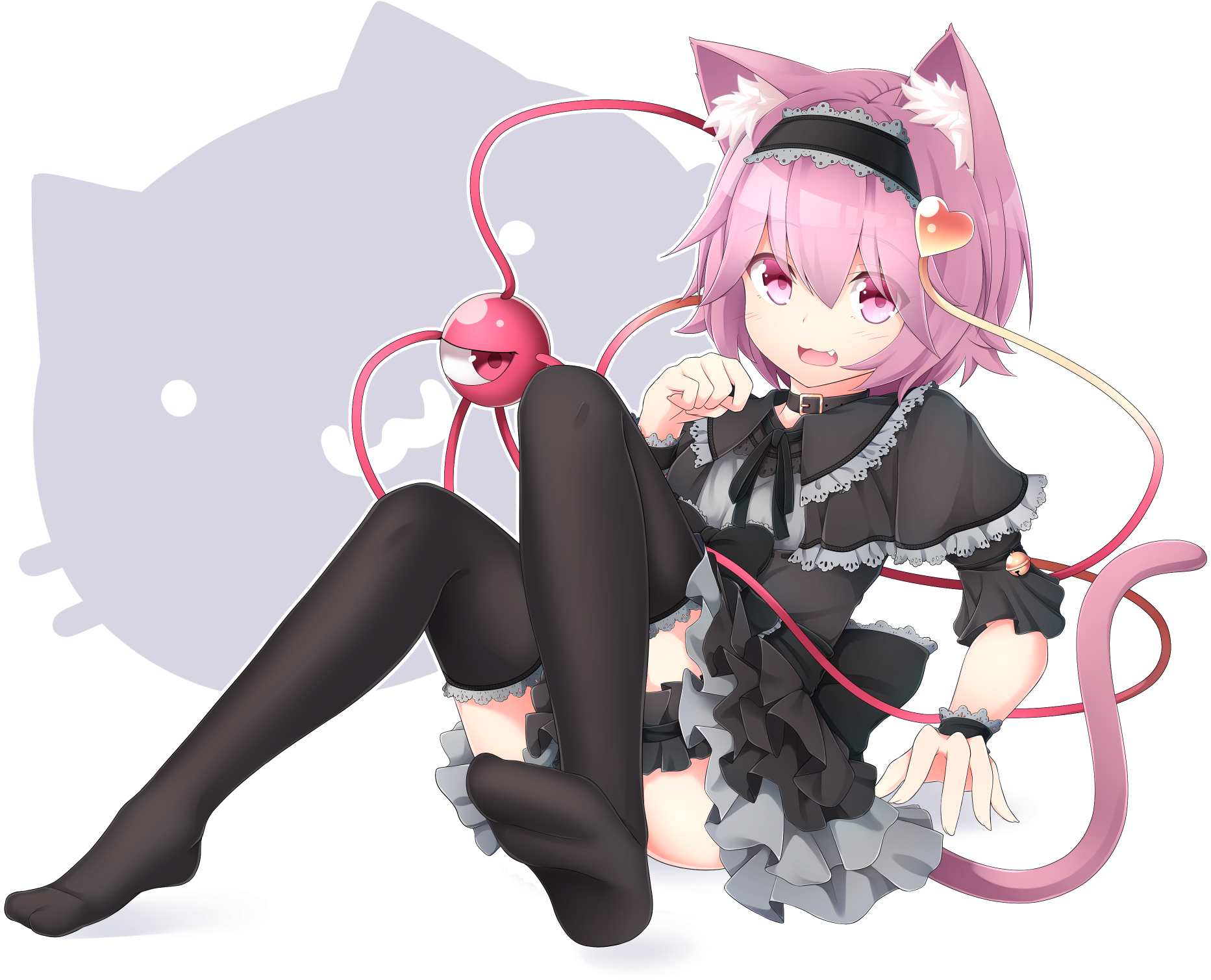 Download Here You Have Daily Catgirl 猫 耳 ゴスロリ Png Image With No Background Pngkey Com