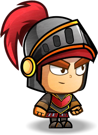 Red Knight Character Set - Cartoon Game Characters Png - Free ...