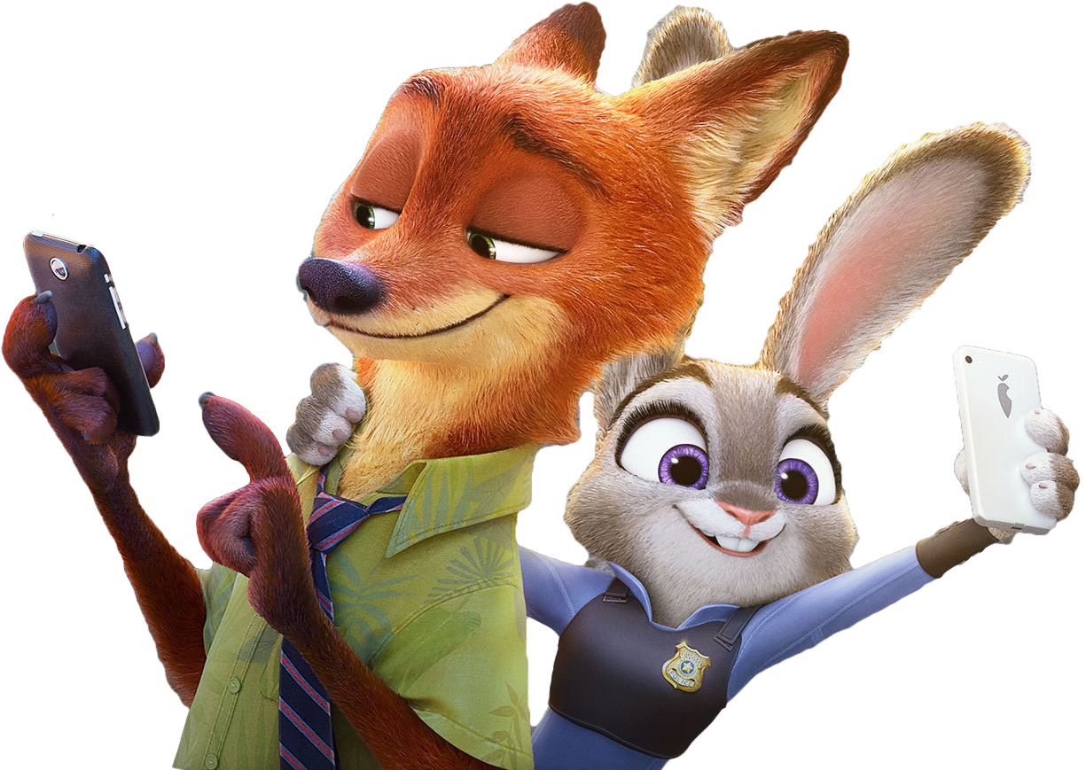 Judy And Nick Png - Free Transparent PNG Download - PNGkey