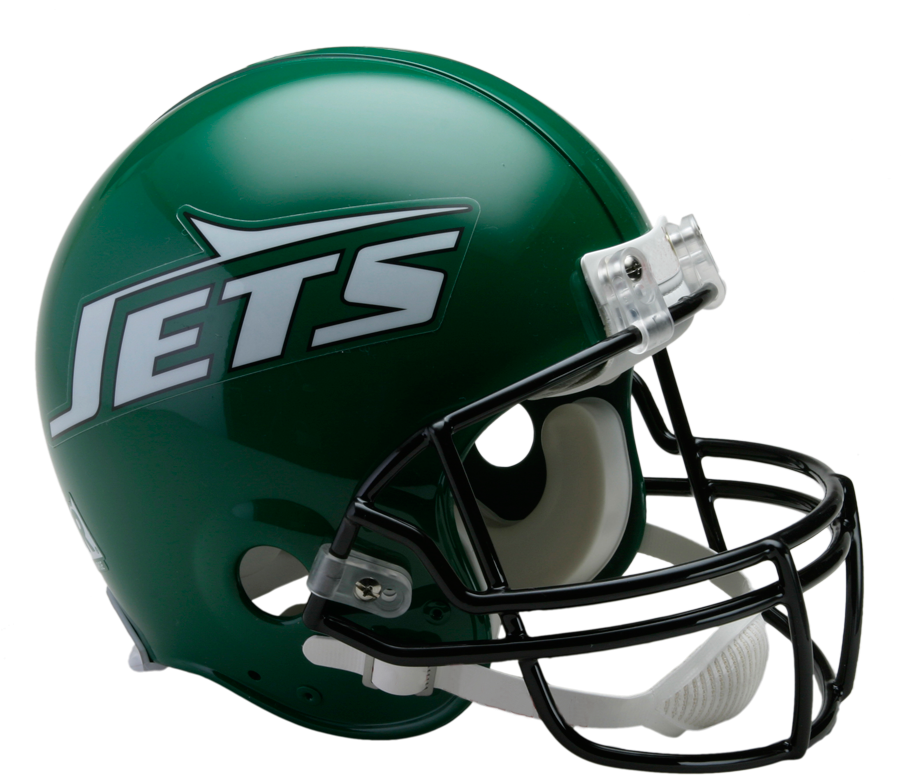 New York Jets Vsr4 Authentic Throwback Helmet - New York Jets Helmets ...