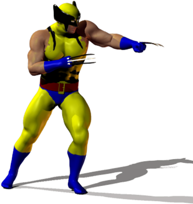 Download Wolverine Mach 1pt6 - Superhero PNG Image with No Background ...