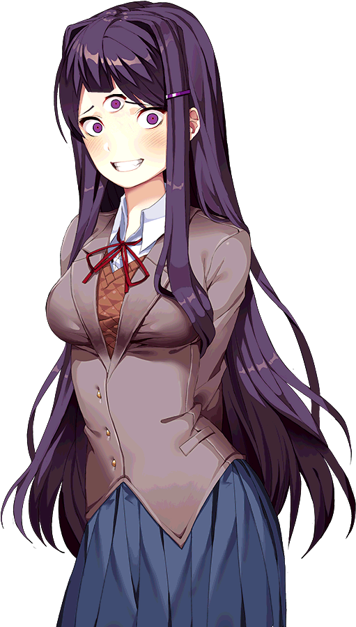 Download Edited Mediayuri - Doki Doki Literature Club Yuri PNG Image ...