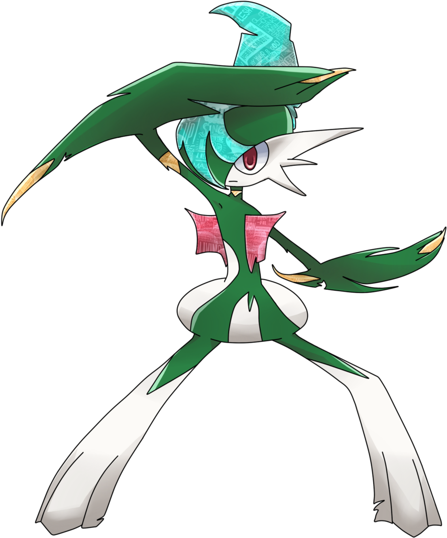 Download Mega Gallade Gallade Pokemon Go Png Image With No Background Pngkey Com