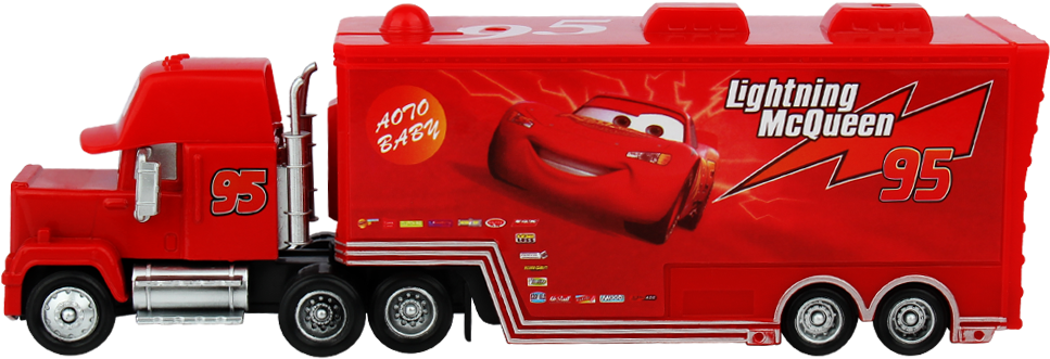 Au Pixar Cars 2 No - Trailer Truck - Free Transparent PNG Download - PNGkey