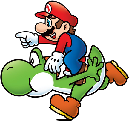 Download View Original Image - Yoshi And Super Mario Bros Buckle PNG ...