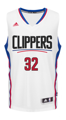 clippers home jersey