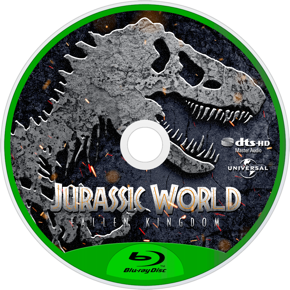 Fallen Kingdom Bluray Disc Image Jurassic World Fallen Kingdom 2018