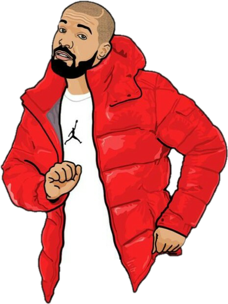 Drake Hotlinebling Energy Singer Trap Draw - Drake Cartoon - Free ...