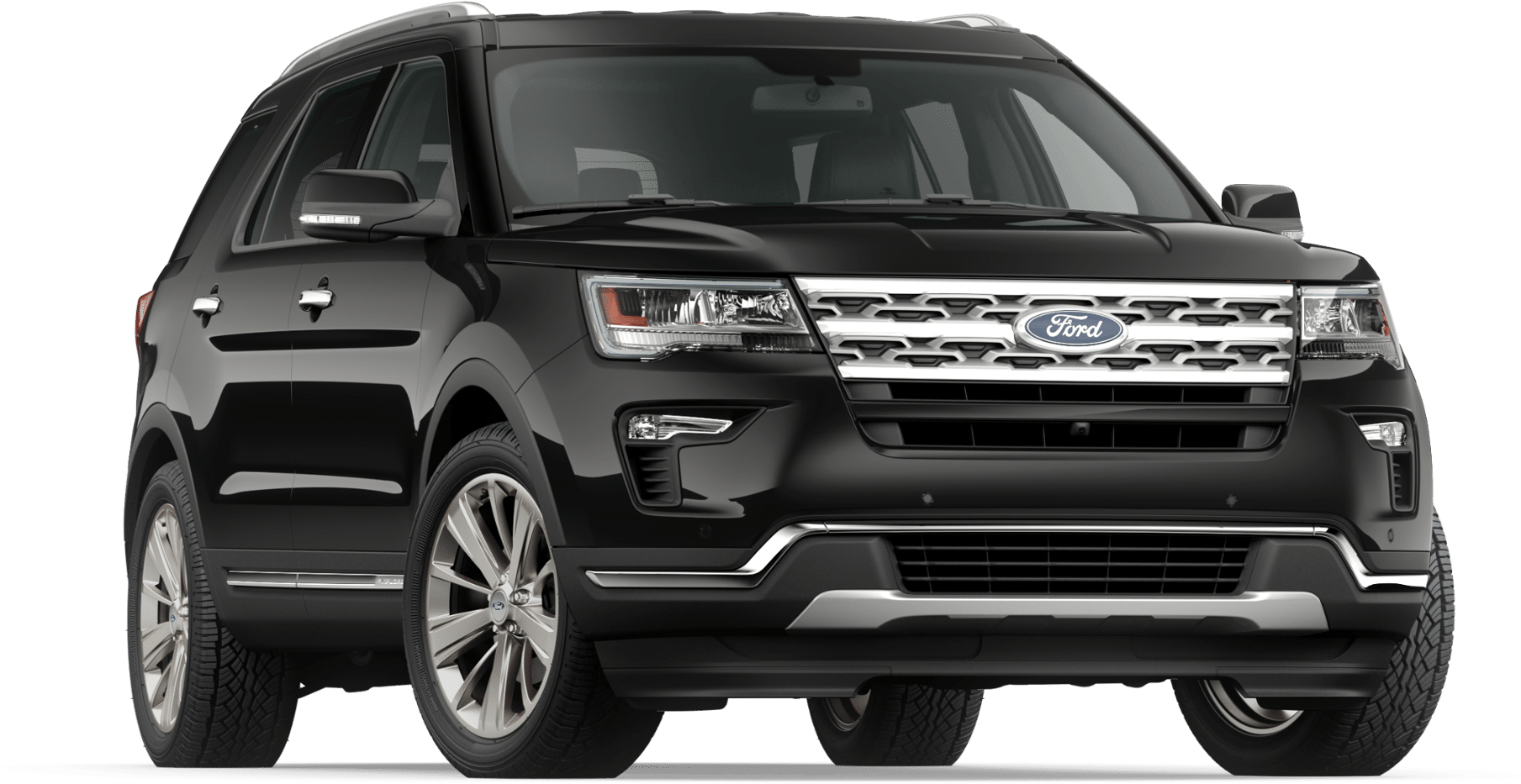 Test Drive A 2019 Ford Explorer At Bluebonnet Ford - 2019 Black Ford ...