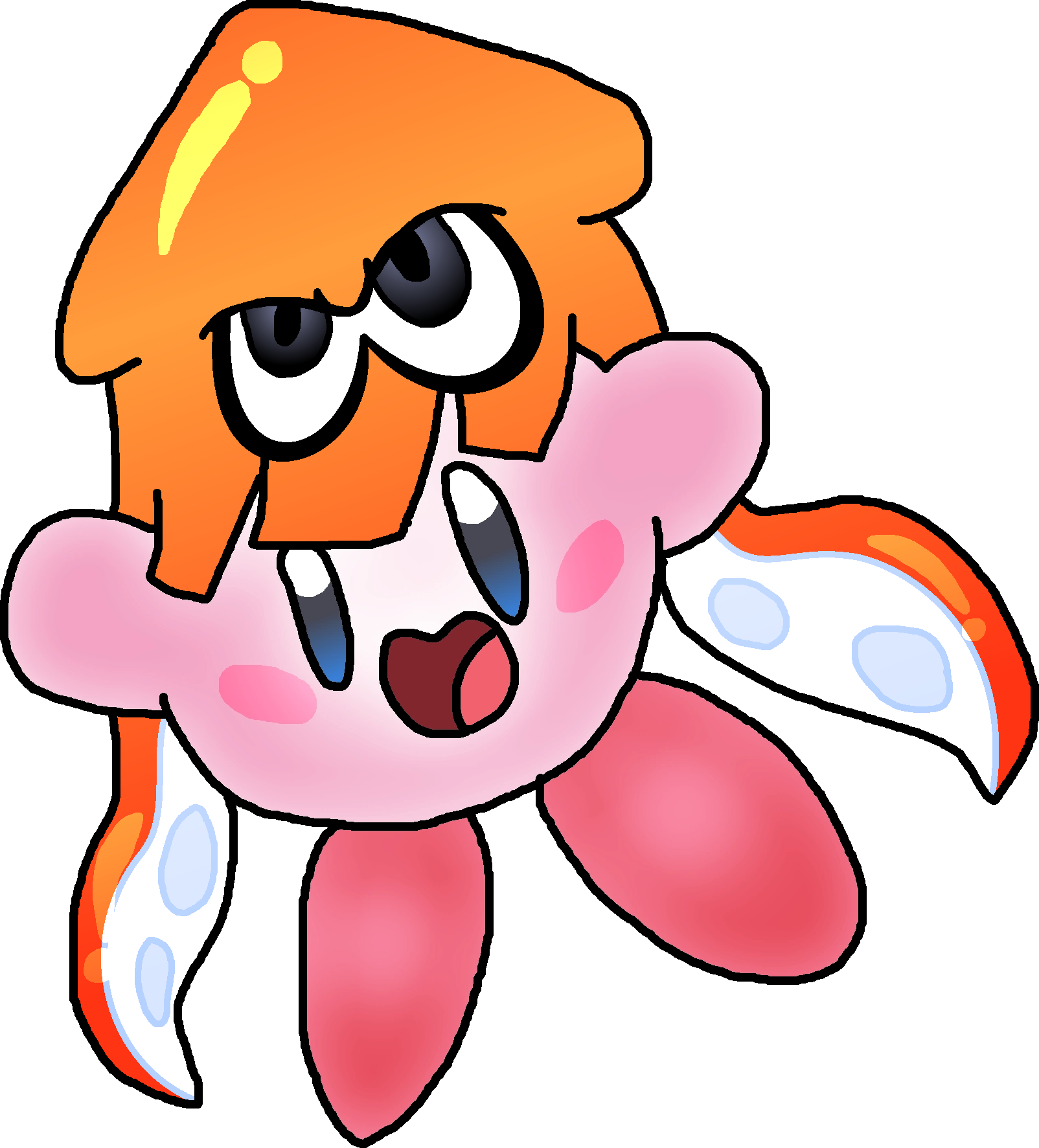 Download Inkling Kirby - Kirby PNG Image with No Background 