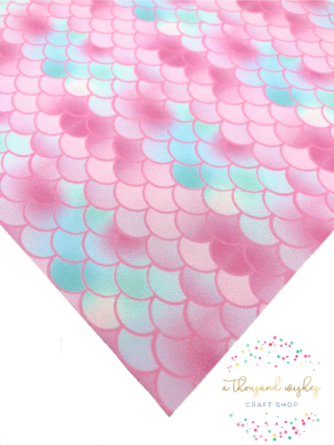 Download Mermaid Scales - Printed Leather - Fun Patterns PNG Image with ...