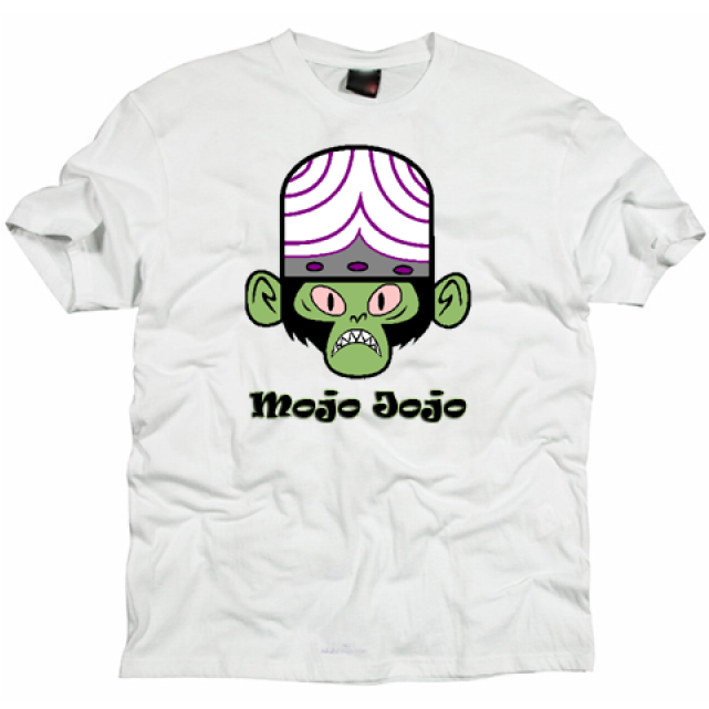 Mojo Jojo Powerpuff Girls Cartoon T Shirt 01 Powerpuff - Mojo Jojo ...