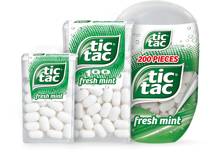 Tic Tac Fresh Mint Candy - Ferrero Tic Tac Peach Lemonade Mixers 12 Count 1 Oz (802x924), Png Download