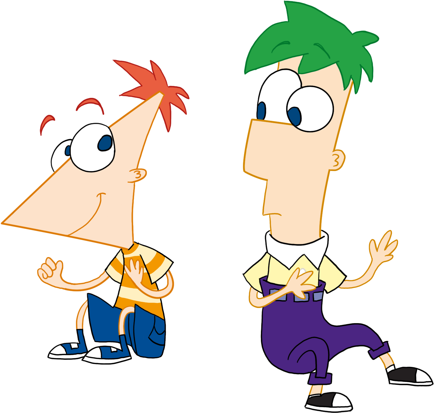 Phineasandferb2 - Phineas Y Ferb Animados - Free Transparent PNG ...