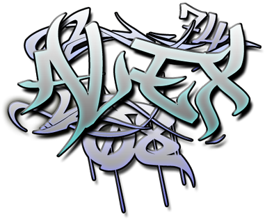 Alexander Martinez - Graffitis Con El Nombre Alex - Free Transparent ...