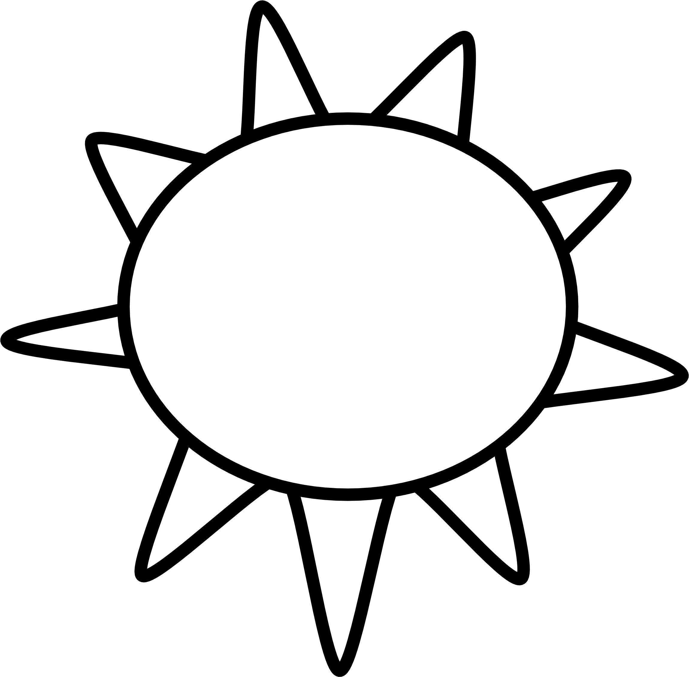 Download Sun Clip Art Black And White Sun Outline Black White - Sunny ...