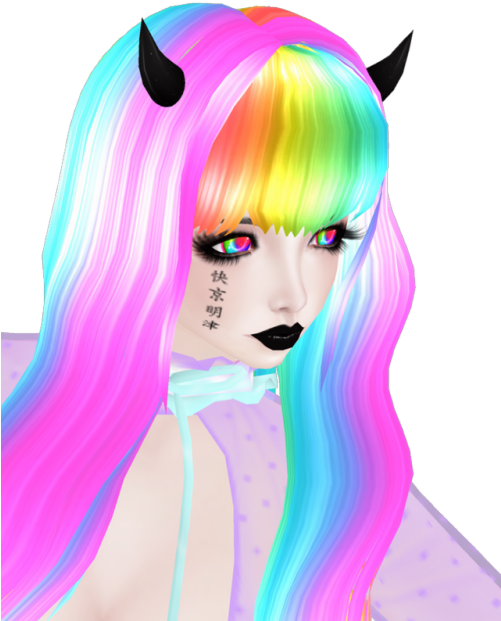 Imvu Transparent - Rainbow Imvu - Free Transparent PNG Download - PNGkey