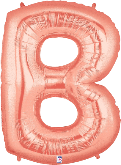 Letter B Foil Balloon Letters - Letter B Balloon - Free Transparent PNG